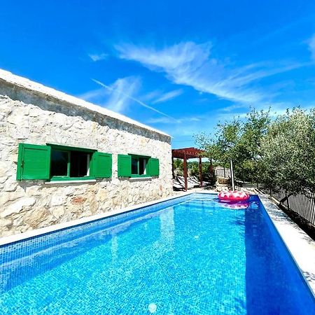 Villa Sagosde With Swimming Pool And Mini Golf Zagvozd Exterior foto