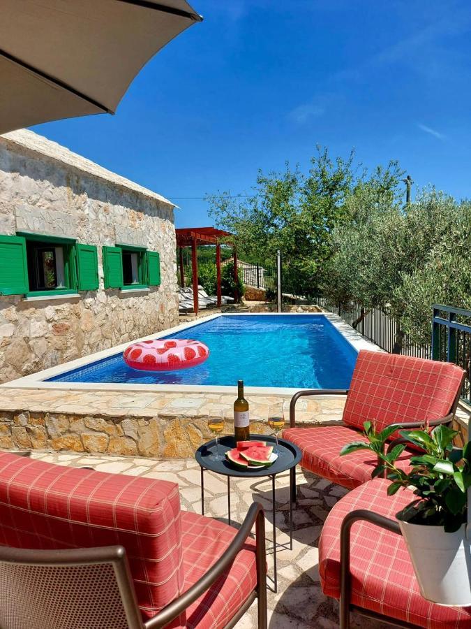 Villa Sagosde With Swimming Pool And Mini Golf Zagvozd Exterior foto